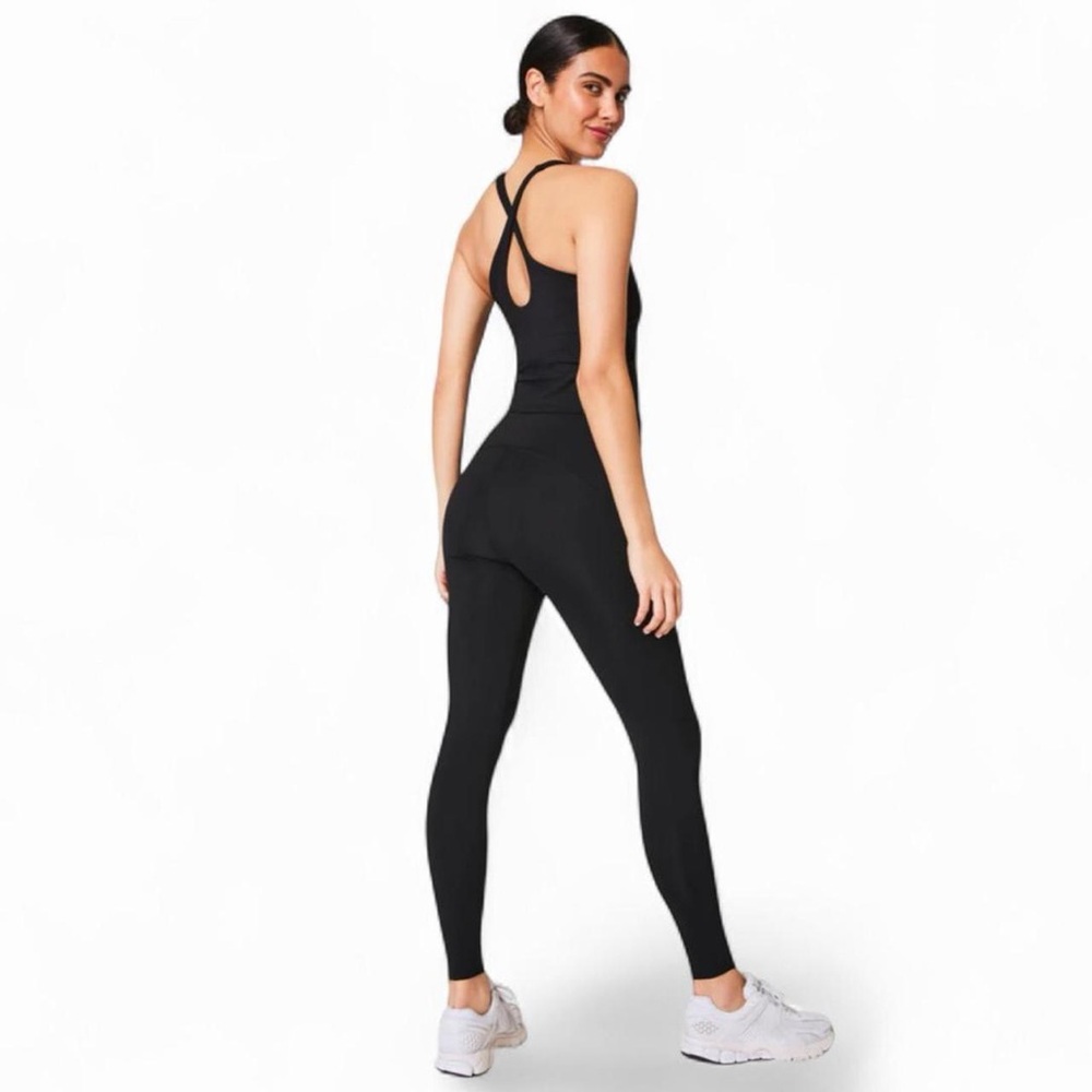 SPANX Booty Boost Active Full Length Leggings Black S NWT - Picture 3 of 13